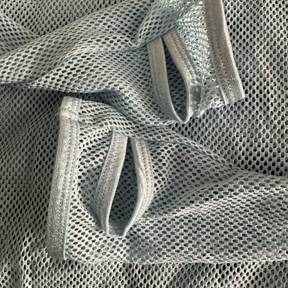 Dolls Kill See Thru Me Fishnet Top Blue, Pink, Brown, Wine - Picture 10 of 16